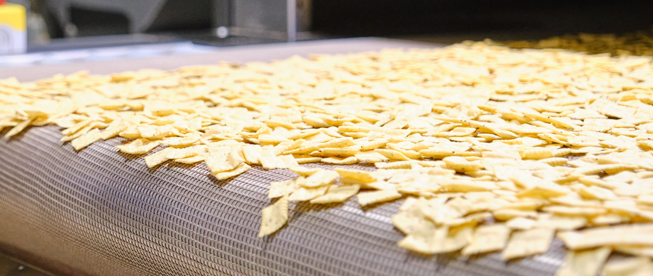 MSC Ancient Grain Snack Crackers on the production line
